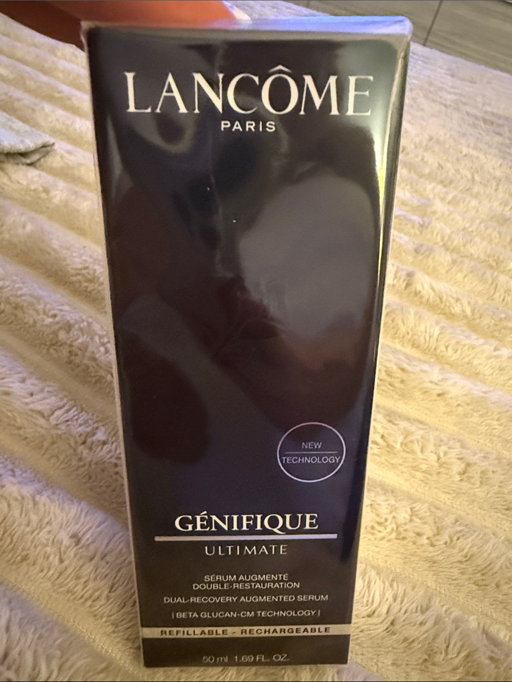 Lancôme Génifique Ultimate Dual-Recovery Serum - Black